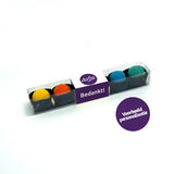 Chocoladetruffels - Kerstbal editie (6 truffels) 85 gram