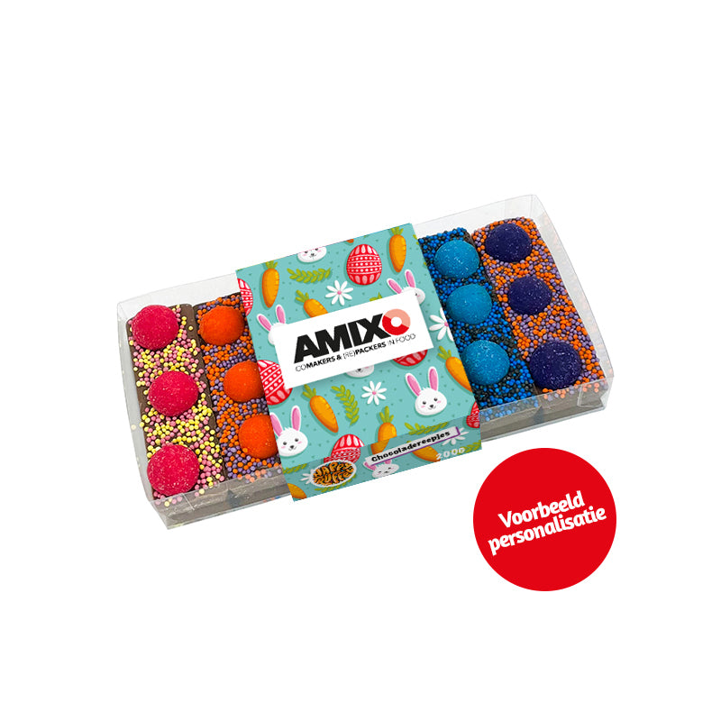 Chocoladereep - HappyBar Proeverij "Voor de allerliefste" (200 gram)