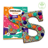 Happy chocoladeletter (170 gram) [Plasticvrij]