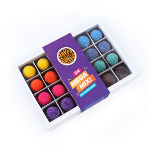 Chocoladetruffels - Mega Mix (24 truffels) 336 gram