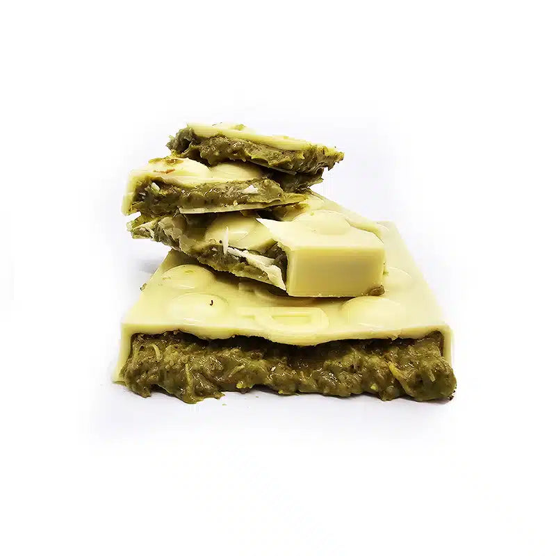 Dubai Pistache Knafeh chocoladereep (witte chocolade) 190 gram