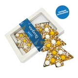 Chocolade Happy Kerstboom Goud (190 gram)