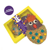 Chocoladetablet HappyChick “Vrolijk Pasen” (limited edition) 190 gram